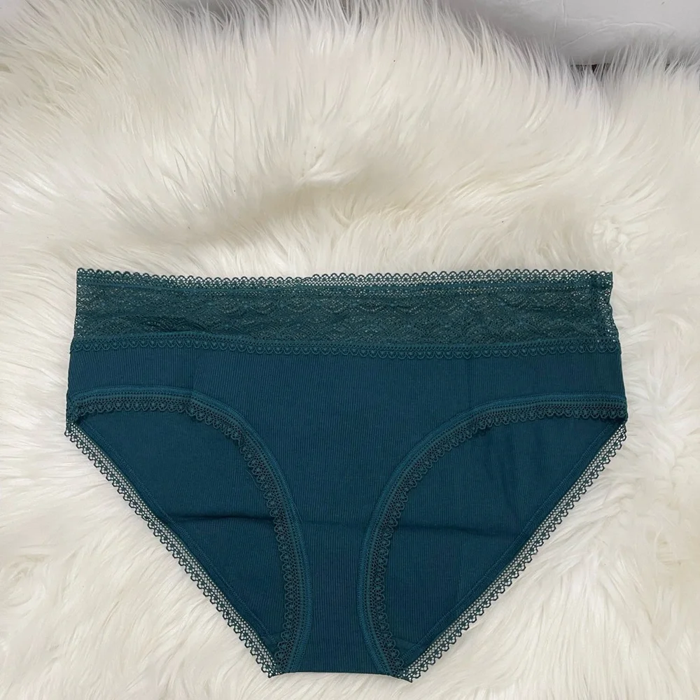 Victoria’s Secret The Lacie Lace - Waist Cotton Hiphugger Panty Underwear. NWT